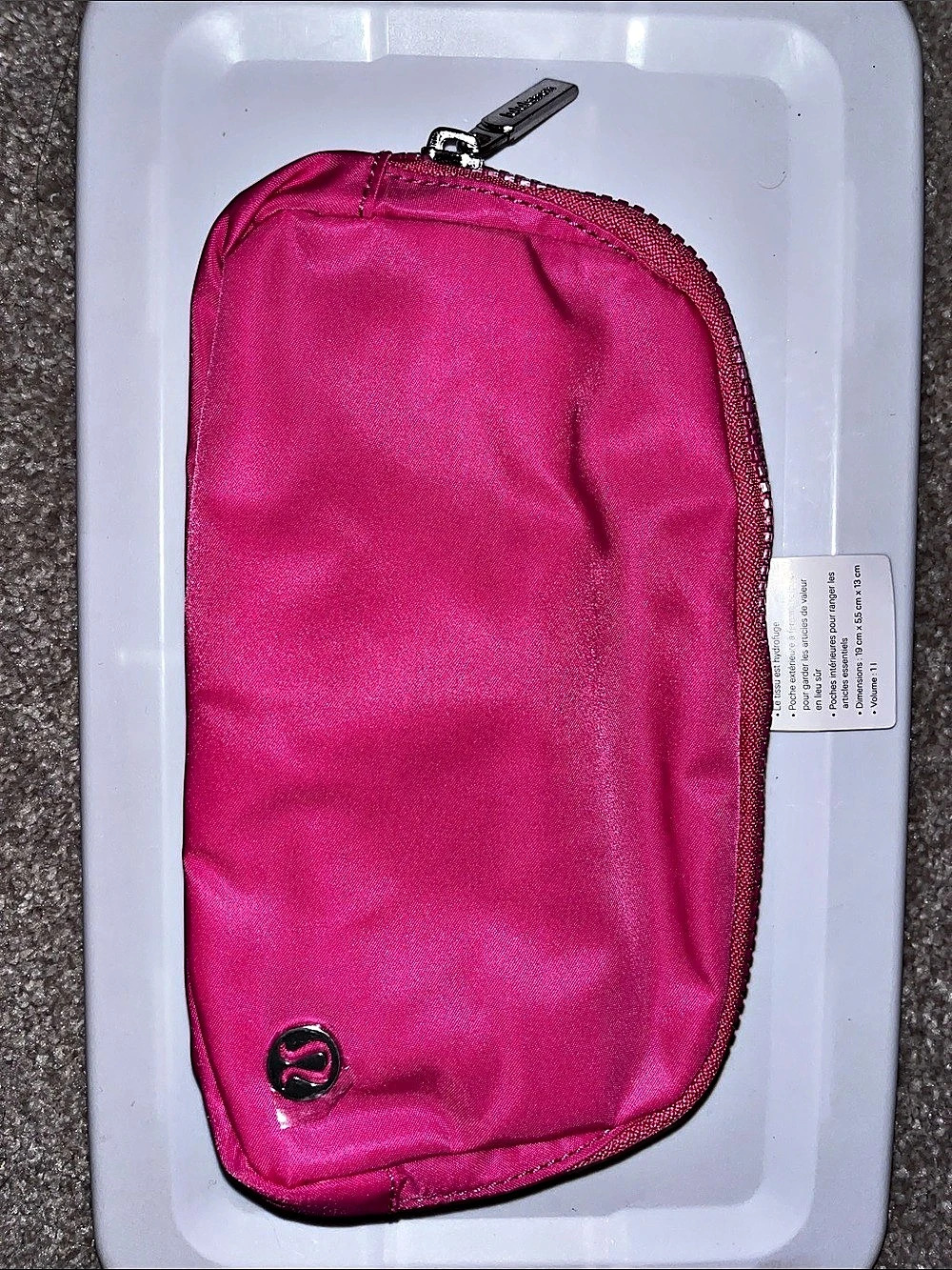 lululemon Cosmetic Pouch in Pink NWT